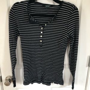 Long sleeve striped shirt